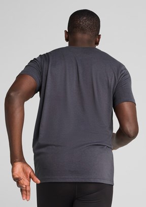 PUMA Graphics Seasons Gri Unisex Baskılı T-shirt