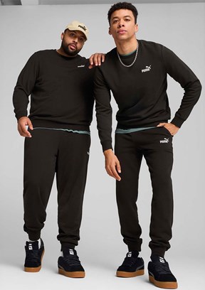 PUMA ESS No. 1 Logo Siyah Erkek Eşofman Altı
