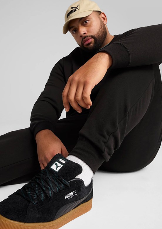 PUMA Siyah Erkek Ess No. 1 Logo Eşofman Altı