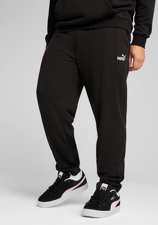 PUMA Siyah Erkek Ess No. 1 Logo Eşofman Altı