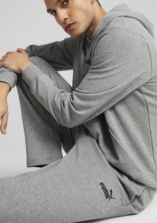 PUMA Essential No. 1 - 68261203 Erkek Gri Eşofman Altı