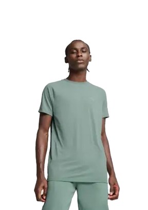 EVOSTRIPE Tee, S, GREEN MOON