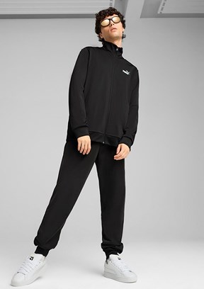 PUMA Siyah Erkek Ess Poly Suit Eşofman Takımı