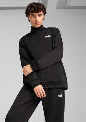 PUMA Siyah Erkek Ess Poly Suit Eşofman Takımı