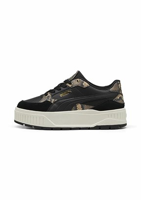 PUMA Karmen II Idol Snake Chic Siyah Kadın Sneaker Ayakkabı