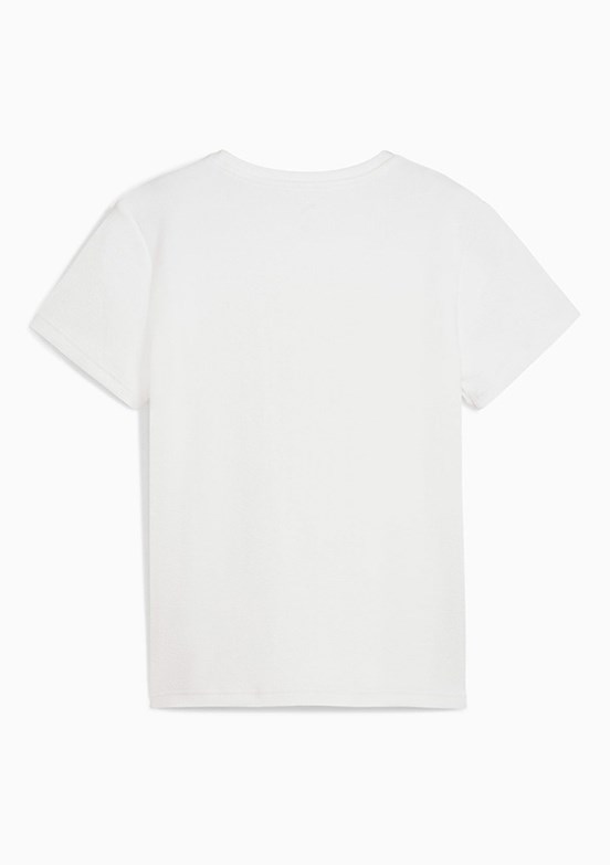 PUMA Her Tee Beyaz Kadın Bisiklet Yaka T-Shirt