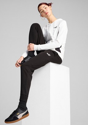 PUMA Hooded Siyah Kadın Eşofman Takımı