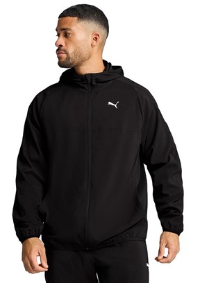 PUMA Siyah Erkek M Tad Tech Woven Full Kapüşonlu Ceket