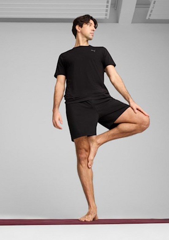 PUMA Move Triblend Tee Siyah Unisex Baskılı T-Shirt