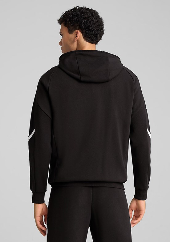 PUMA Siyah Erkek Bmw Mms Baskılı Sweatshirt