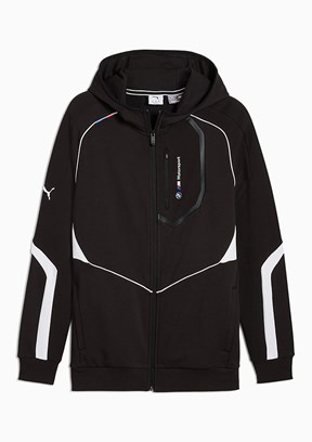 PUMA Siyah Erkek Bmw Mms Baskılı Sweatshirt