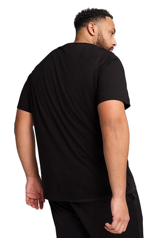PUMA Siyah Unisex Ess No. 1 Logo Baskılı T-Shirt