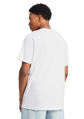 PUMA Beyaz Unisex Ess No. 1 Logo Baskılı T-Shirt