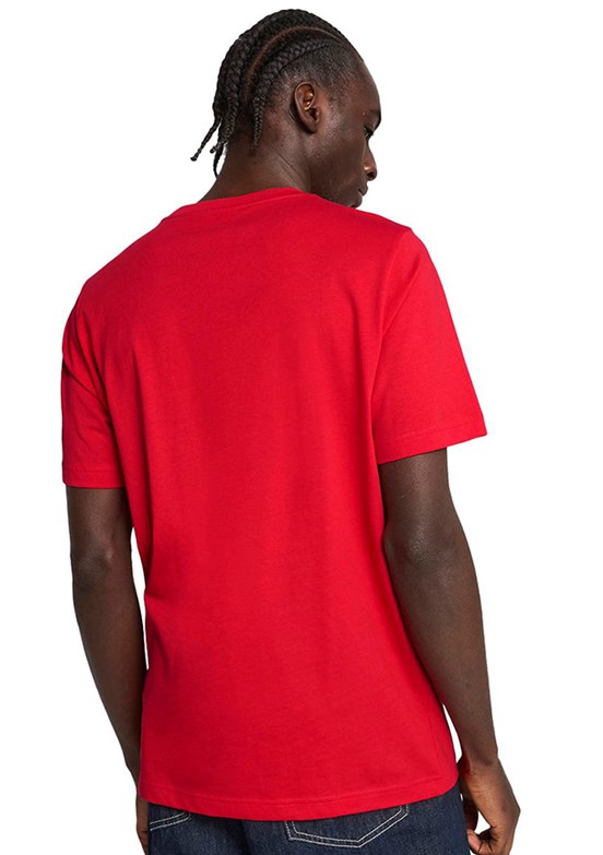 PUMA Kırmızı Unisex Ess No. 1 Logo Baskılı T-Shirt
