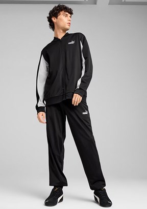 PUMA Siyah Erkek Poly Baseball Eşofman Takımı