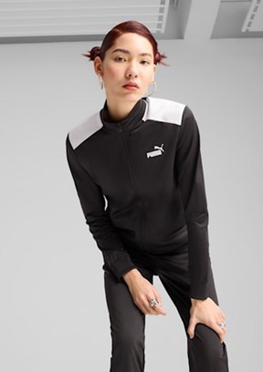 PUMA Poly Suit Siyah Kadın Eşofman Takımı
