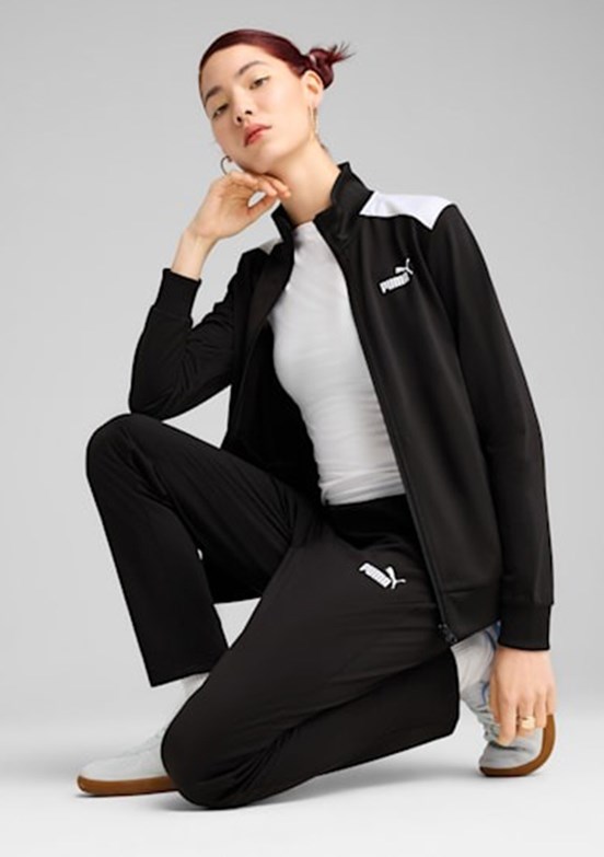 PUMA Poly Suit Siyah Kadın Eşofman Takımı