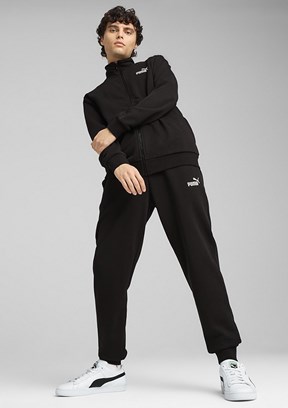 PUMA Siyah Erkek Ess Eşofman Takımı