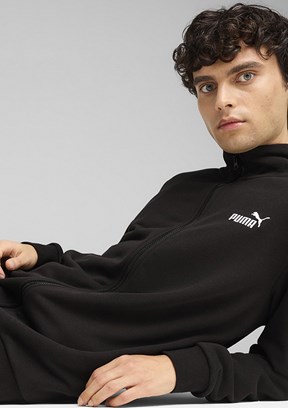 PUMA Siyah Erkek Ess Eşofman Takımı