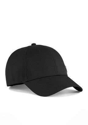 PUMA Siyah Unisex SS METAL PUMA CAT BB Cap Şapka
