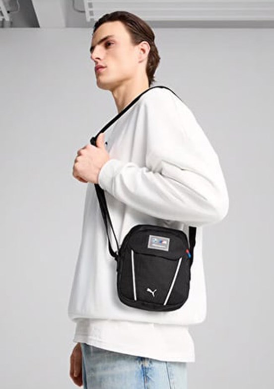 PUMA BMW MMS Portable Siyah Unisex Çapraz Çantası