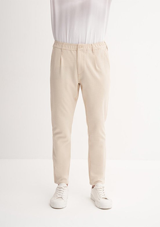 CAZADOR Caz 0017 Erkek Bej Jogger Pantolon
