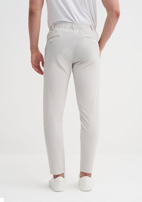 CAZADOR Caz 0026 - 25YCEED00026 Erkek Beyaz Jogger Pantolon