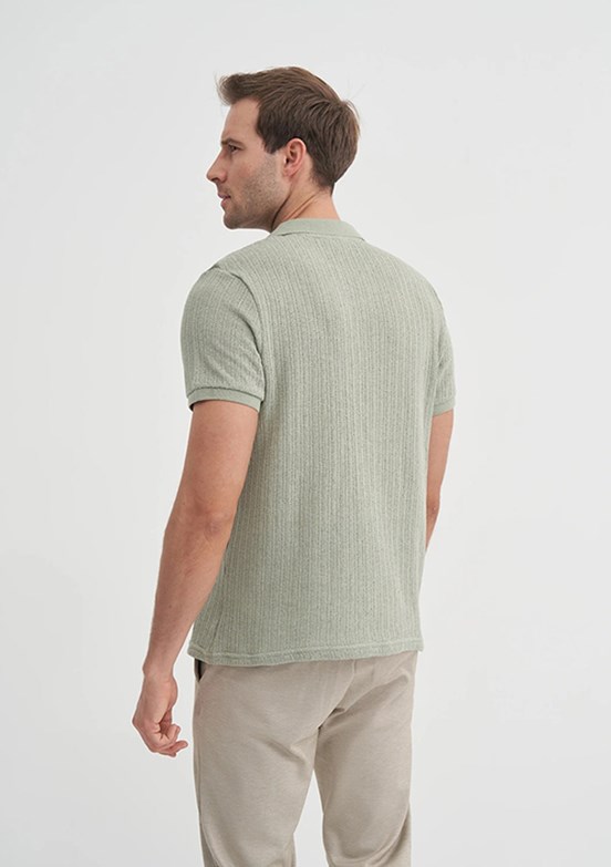 CAZADOR Açık Haki Erkek Polo Yaka T-shirt