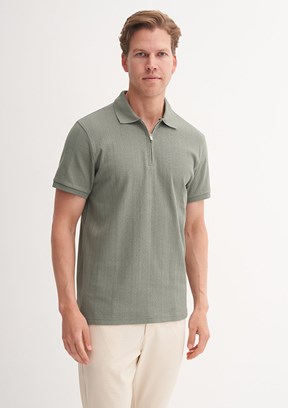 CAZADOR Yeşil Erkek Polo Yaka T-Shirt