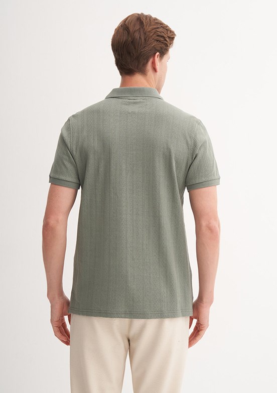 CAZADOR Yeşil Erkek Polo Yaka T-Shirt