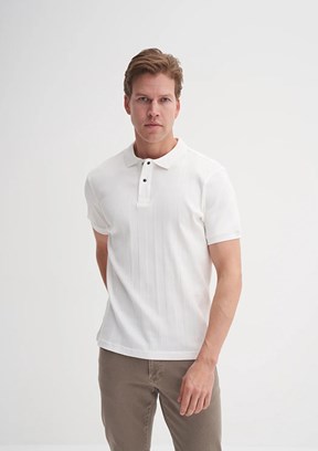 CAZADOR Ekru Erkek Polo Yaka T-shirt