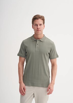 CAZADOR Haki Erkek Polo Yaka T-shirt