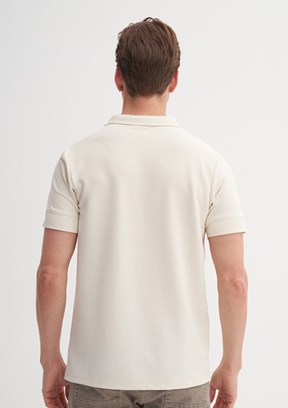 CAZADOR Caz 4201 Erkek Bej Polo Yaka T-Shirt