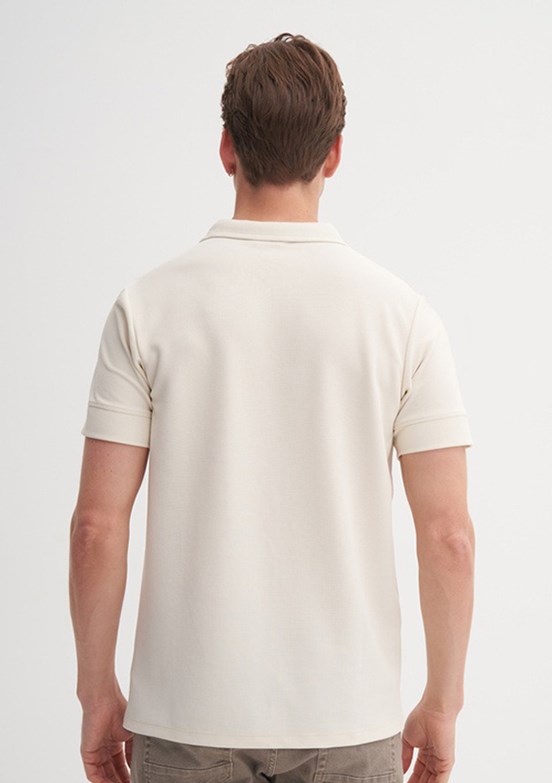 CAZADOR Caz 4201 Erkek Bej Polo Yaka T-Shirt
