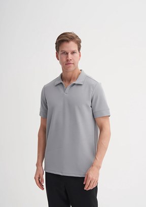 CAZADOR Gri Erkek Polo Yaka T-shirt