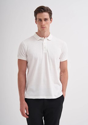 CAZADOR Ekru Erkek Polo Yaka T-shirt