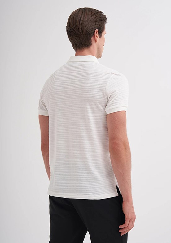 CAZADOR Ekru Erkek Polo Yaka T-shirt
