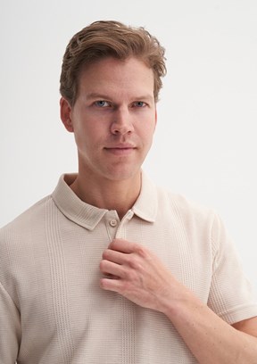 CAZADOR Caz 4222 Erkek Bej Polo Yaka T-Shirt