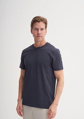 CAZADOR Antrasit Erkek Bisiklet Yaka T-shirt