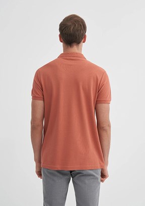 CAZADOR Kahverengi Erkek Polo Yaka T-Shirt
