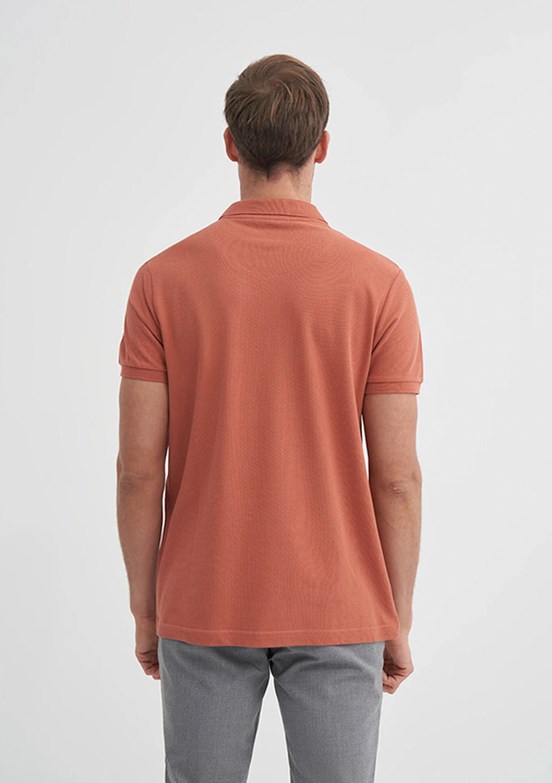 CAZADOR Kahverengi Erkek Polo Yaka T-Shirt