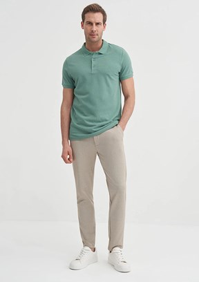 CAZADOR Mavi Erkek Polo Yaka T-Shirt