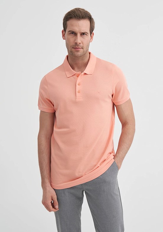 CAZADOR Turuncu Erkek Polo Yaka T-Shirt