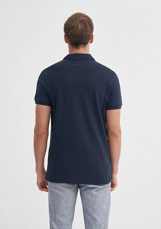 CAZADOR Lacivert Erkek Polo Yaka T-Shirt