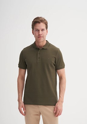 CAZADOR Haki Erkek Polo Yaka T-shirt