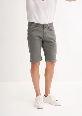 CAZADOR Toprak Casper Wash Erkek Denim Bermuda Şort