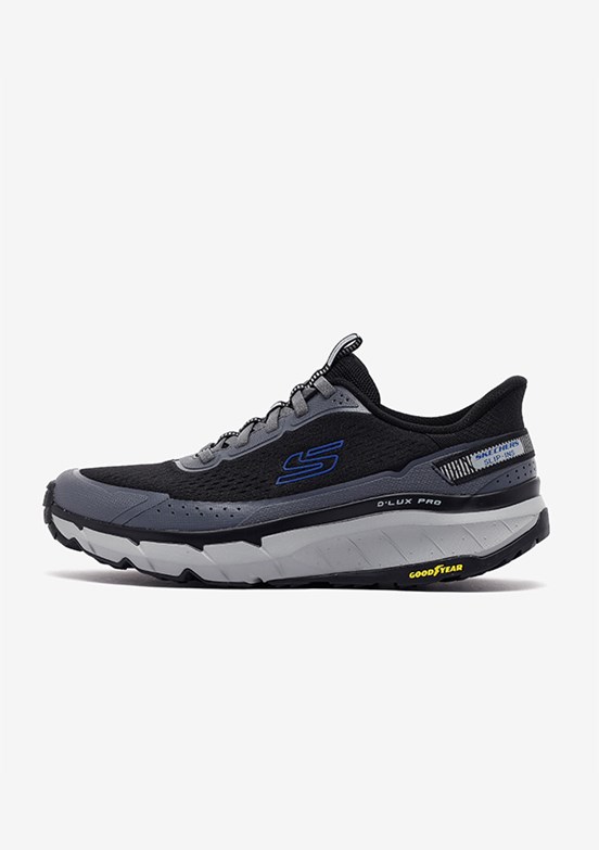 SKECHERS D'lux Pro Siyah/Gri Erkek Sneaker Ayakkabı