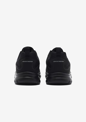 SKECHERS Track-Leshur - 232758TK BBK Erkek Siyah Yürüyüş Ayakkabısı