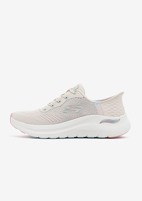 SKECHERS Arch Fit 2.0 Natürel Pembe Kadın Spor Ayakkabı