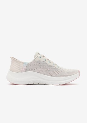 SKECHERS Arch Fit 2.0 Natürel Pembe Kadın Spor Ayakkabı